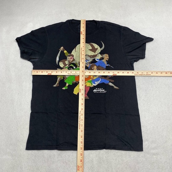 Avatar The Last Airbender Graphic Tee Thrifted Vintage Style Size L - Picture 5 of 10